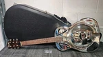 Fender FR-48 Chromed Steel Body Resonator Acoustic Guitar With Hard Case Read. Fixed Price $499.99.
