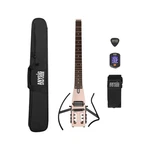 Anygig Travel Electric Guitar Headless Portable Ultra-light And Quiet, F. Fixed Price $256.17.