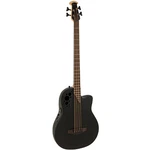 Ovation B778TX-5 Pro Series Elite E-acoustic Bass Guitar, Textured Black. Fixed Price $1149.00.