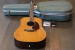 1972 Martin D-18 Natural Acoustic Dreadnaught Guitar + Ohsc ''r Ri N''. Fixed Price $1750.00.