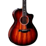 Taylor 222CEK Deluxe Grand Concert Acousticelectric Guitar Shaded Edge Burst. Fixed Price $1999.00.