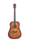 Washburn Dfbda Deep Forest Burl Dreadnought Acoustic Guitar. Amber Fade. Fixed Price $381.99.