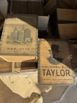 Eh Taylor Commemorative Wood Box Crate Only. Fixed Price $125.00.