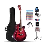Winzz 40 Inches Acoustic Steel-string Guitar Beginner For Adults Students, El.... Fixed Price $175.01.