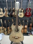 Don Cortez Camacho Model Bajo Quinto New Nuevo Maple Top Double-cut. Fixed Price $1050.00.