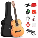 Classical Guitar 3/4 36 Inch Junior Nylon String Cedar Top Vangoa Acoustic Size. Fixed Price $259.99.