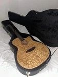 Luna Gypsy Quilt Ash A/e Acoustic Guitar And Case. Fixed Price $350.00.