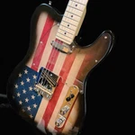Southwest Acoustics American Flag Telecaster Guitar Hand Assembled Usa. Fixed Price $249.00.