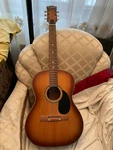 Cameo Deluxe Acoustic Guitar FS-5 Made In Japan 1960-TH 38 ". Fixed Price $160.00.