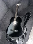 Acoustic Guitar 6-STRING Beginner Kit Black (GPCT572). Fixed Price $25.00.
