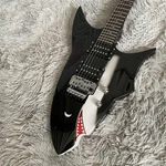 Black Jay Turser Shark Electric Guitar Basswood Body Chrome Parts Maple Neck. Fixed Price $290.46.