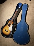 Vintage Stella By Harmony No. 319.12020300 Sears Roebuck Acoustic Guitar W/ Case. Fixed Price $299.99.