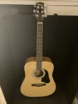 Silvertone Pro Series Acoustic Guitar #SD3000PKN. 6 String Dreadnought Mahogany. Fixed Price $110.00.