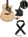 Ibanez AAM50CEOPN + Snark ST-8 Re Dunlop PVP101 Levy's M8POLYA-BLK Valu. Fixed Price $418.36.