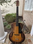Video Kay Airline Wards Del Oro Archtop Guitar Acoustic. Fixed Price $489.00.