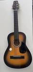 Kids Vintage Carlo Robelli Acoustic Guitar Model W-50-TS Sunburst 6 String. Fixed Price $62.00.