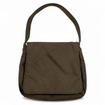 Crossroads Brown Boho Shoulder Bag Flap Closure Purse Minimalist Casual Tote. Fixed Price $22.50.