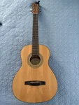 Fender MA-1 Acoustic Guitar Natural Parlor 6-STRING Spruce Mahogany W/ Stand. Fixed Price $125.00.