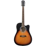 Oscar Schmidt OD45CEVSB Dreadnought Acoustic Electric Guitar, Vintage Sunburst. Fixed Price $179.99.