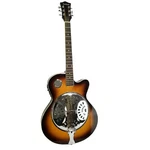 Zenison Steel Pan Acoustic Electric Resonator Guitar Single Cutaway Sunburst. Fixed Price $199.99.