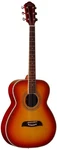 Oscar Schmidt 6 String OF2 Folk Acoustic Guitar. Cherry Sunburst, Right. Fixed Price $240.61.