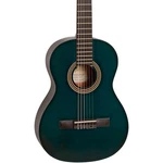 Valencia 200 Series 3/4 Size Classical Acoustic Guitar Transparent Blue. Fixed Price $119.99.