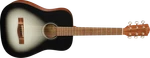 Fender Model FA-15 Silver 3/4 Size Steel Stringed Acoustic Guitar With Gig Bag. Fixed Price $188.99.