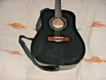 Samick Acoustic Guitar D-1B Greg Bennett Design Ernie Ball Strap. Fixed Price $225.00.