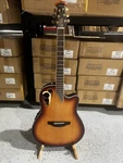 Ovation Celebrity Deluxe E-acoustic Guitar CDX40-1-G Vintage Suburst Satin. Fixed Price $599.00.