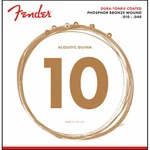 Fender 860XL Dura-tone Coated Phosphor Bronze Acoustic Guitar Strings, 10-48. Fixed Price $16.99.