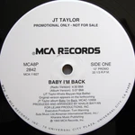 J.t. Taylor, Baby I'm Back, (12", Single, Promo), Nm M-, 3979483360. Fixed Price $14.99.