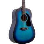 Mitchell Launch D75S Starter Dreadnought Acoustic Guitar Blue Burst. Fixed Price $99.99.