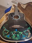 Esteban Guitar Signed Numbered Limited Edition With Deluxe Case. Fixed Price $399.00.