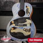 Martin 00L Biosphere Iv Acoustic Guitar - Custom Emperor Penguin Ink With Gig Ba. Fixed Price $2399.99.