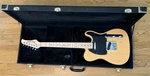 Xaviere XV-820 Solid Ash Butterscotch Maple Neck Tele Guitar W/hardshell Case!. Fixed Price $350.00.