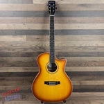 Nashville Guitar Works OM10CEEB Acoustic Electric W/bag, Edgeburst Finish. Fixed Price $249.99.