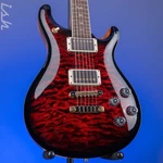Prs Wood Library Mccarty 594 Quilt 10-TOP Brazilian Fire Red Burst. Fixed Price $6670.00.