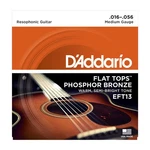 New D'addario EFT13 Flat Tops Phosphor Bronze Resonator Strings - Medium. Fixed Price $19.99.