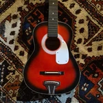 Marquis By Harmony 0601 Parlor 6-STRING Acoustic Guitar Red Sunburst. Fixed Price $172.00.