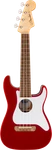 Fender Fullerton Strat Uke Candy Apple Red. Fixed Price $259.99.
