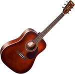 Cort Series EARTH70 Acoustic Guitar, Solid Spruce Top, Brown. Fixed Price $339.99.