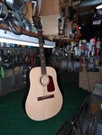 1960'S Kay Airline Flat Top Acoustic Guitar. Fixed Price $299.99.