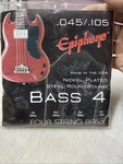 Epiphone 4 Bass Guitar Strings . Nickel Plated Steel Round Wound. Fixed Price $19.50.