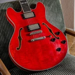 Eastman T59/V-RD Thinline 2021 Present Antique Red. Fixed Price $1590.99.