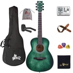 Winzz Rubbed Series - Left Handed 36 Inches 3/4 Acoustic Acustica Guitar.... Fixed Price $208.17.