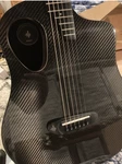 Donner RISING-G1 38" Carbon Fiber X Wood Acoustic Guitar Bundle Glossy Brown. Fixed Price $177.19.
