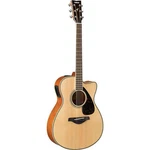 Yamaha FSX820C Small Body Acoustic-electric Guitar Natural. Fixed Price $549.99.