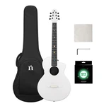 Natasha Asteroid 38" Travel Size Carbon Fiber Acoustic Guitar. Fixed Price $199.99.