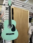 Darling Divas Acoustic Guitar Surf Green. Fixed Price $199.00.
