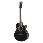 6 String Spruce Front Cutaway Folk Guitar With Bag Wrench Tool Black. Fixed Price $87.85.